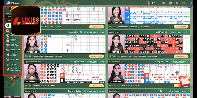 Các trò chơi hấp dẫn tại BG trực tuyến