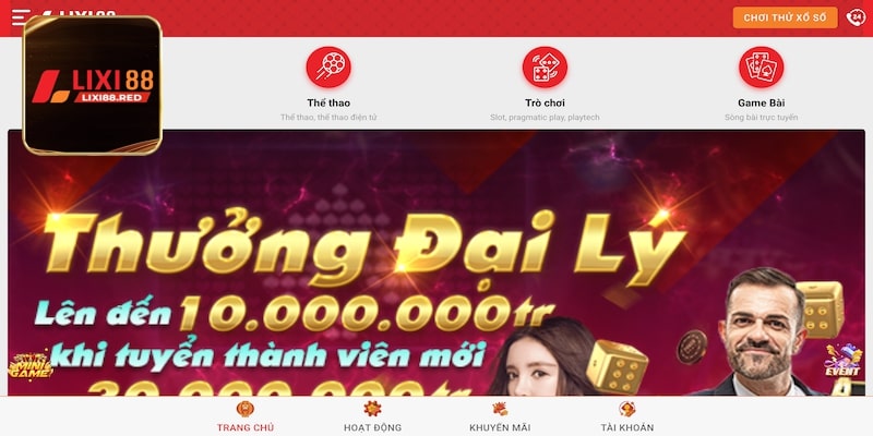 Giới thiệu hoạt động của Lixi88