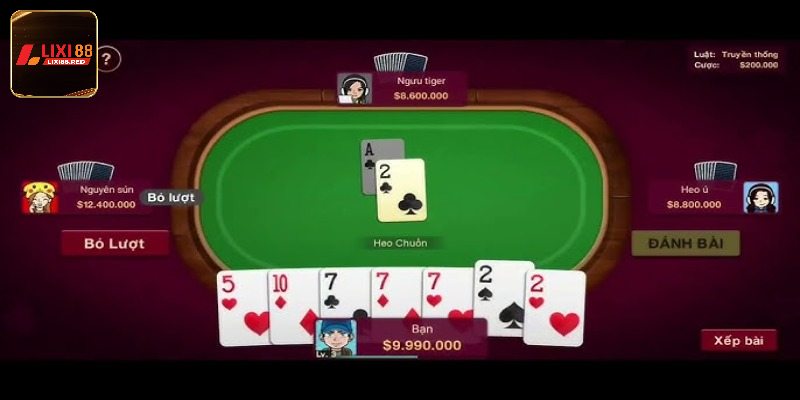 Mẹo đánh tiến lên dễ chiến thắng nhất