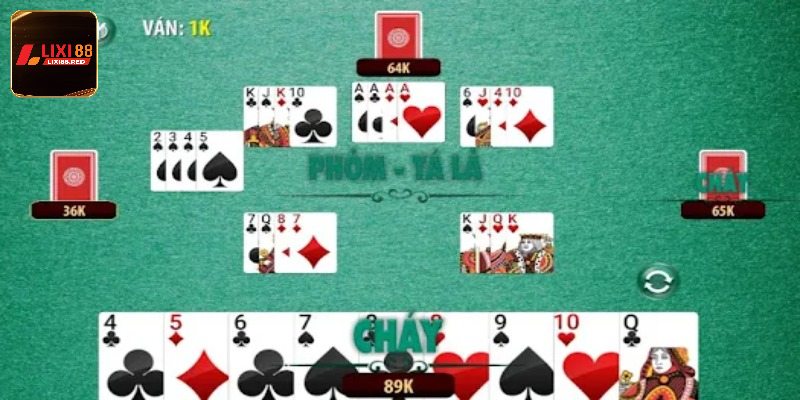 Tổng quan về sảnh game bài phỏm Lixi88